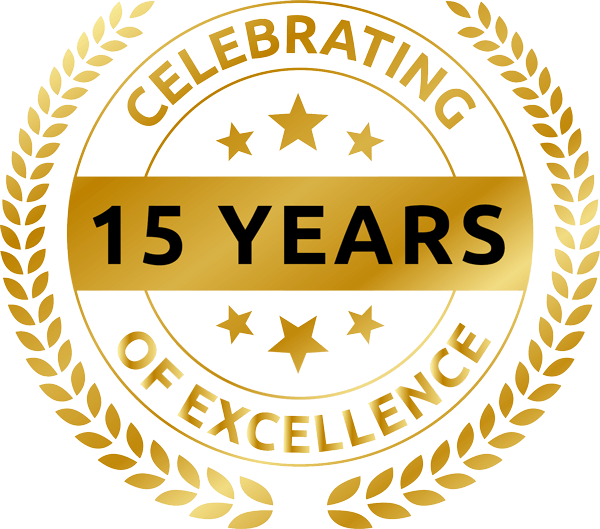 15 Years Excellence Badge